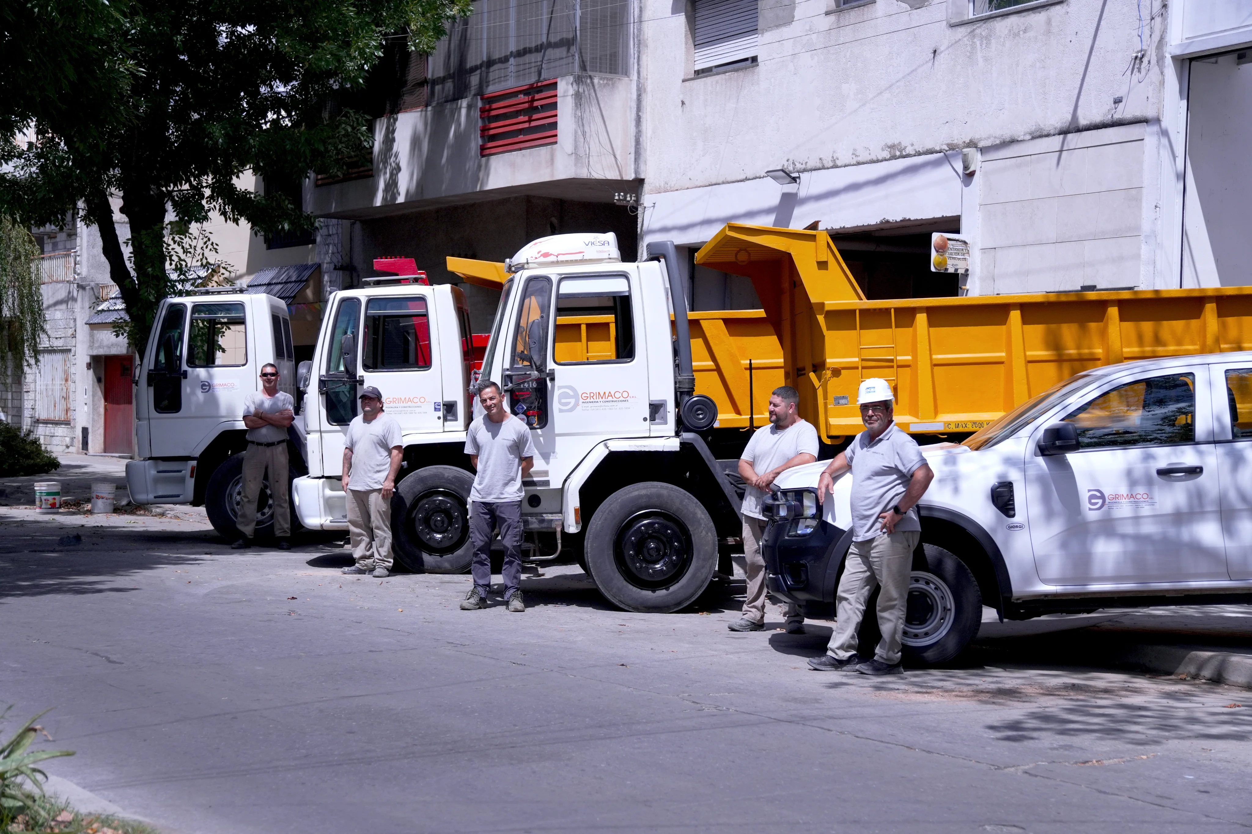 Flota de trabajo de Grimaco