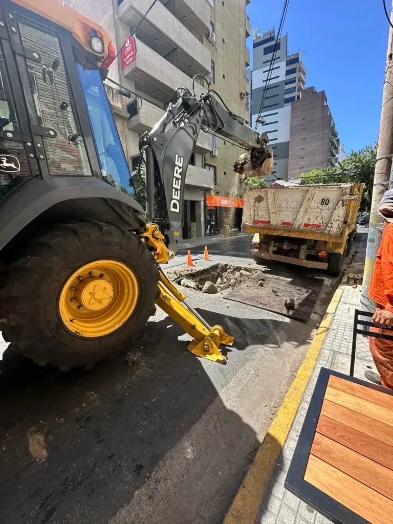Obras nuevas de redes de agua potable y desagües cloacales