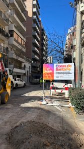 Inicio de obra en zona centro